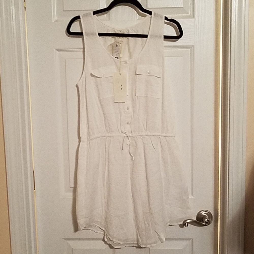 SOLD Soft Joie Linen Summer Dress